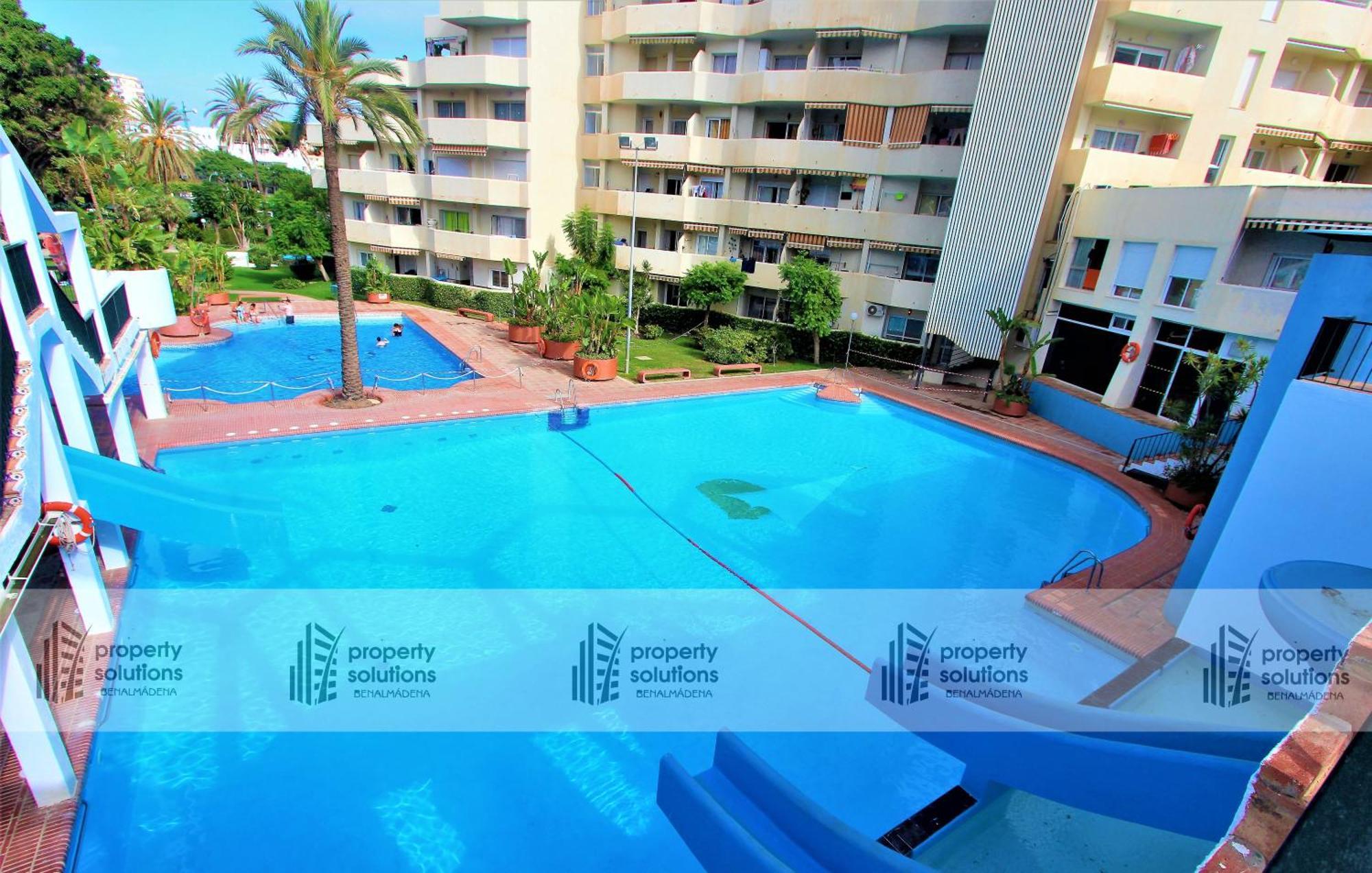 Benalbeach 1010 - Vista Al Mar - Piscina Todo El Ano - Primera Linea De Playa Benalmadena Exterior photo